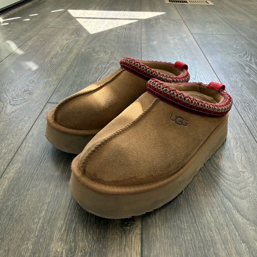 UGG Tazz II Slippers in Chesnut | Size 9 - Lightly Used - Ugg Tasman Slippers